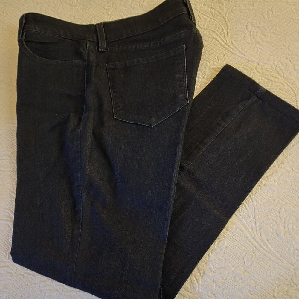 NYDJ SKINNY DARK BLUEJEANS SZ 12p